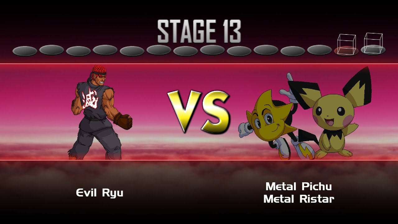 Smash Bros Crusade 0.9.4a - Evil Ryu Classic Very Hard No Continues