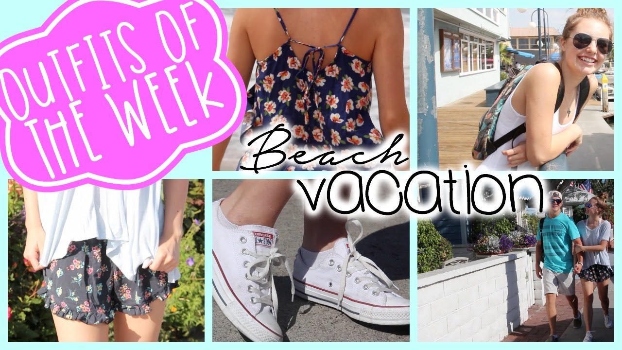 Outfits Of The Week: Beach Vacation! | Aspyn Ovard