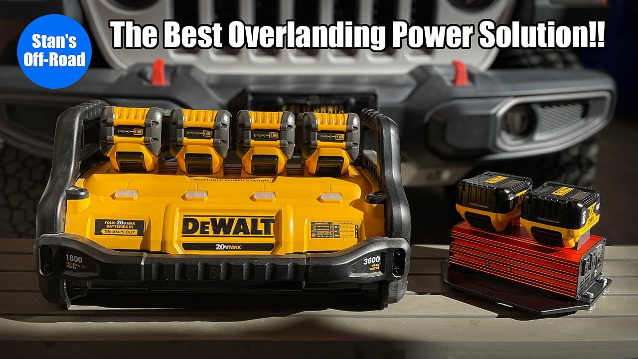 Dewalt Power Station & Millertech Battery Inverter / The Best Overlanding Power Sources!!