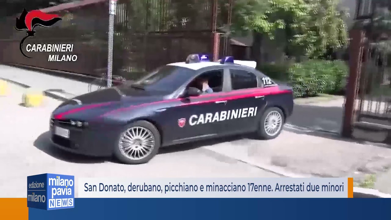 San Donato, derubano, picchiano e minacciano sui social un 17enne. Arrestati due minorenni