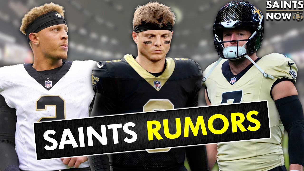 Saints Rumors After Zach Wilson SIGNS In New Orleans! Spencer Rattler TRADE + Taysom Hill RETIRING?