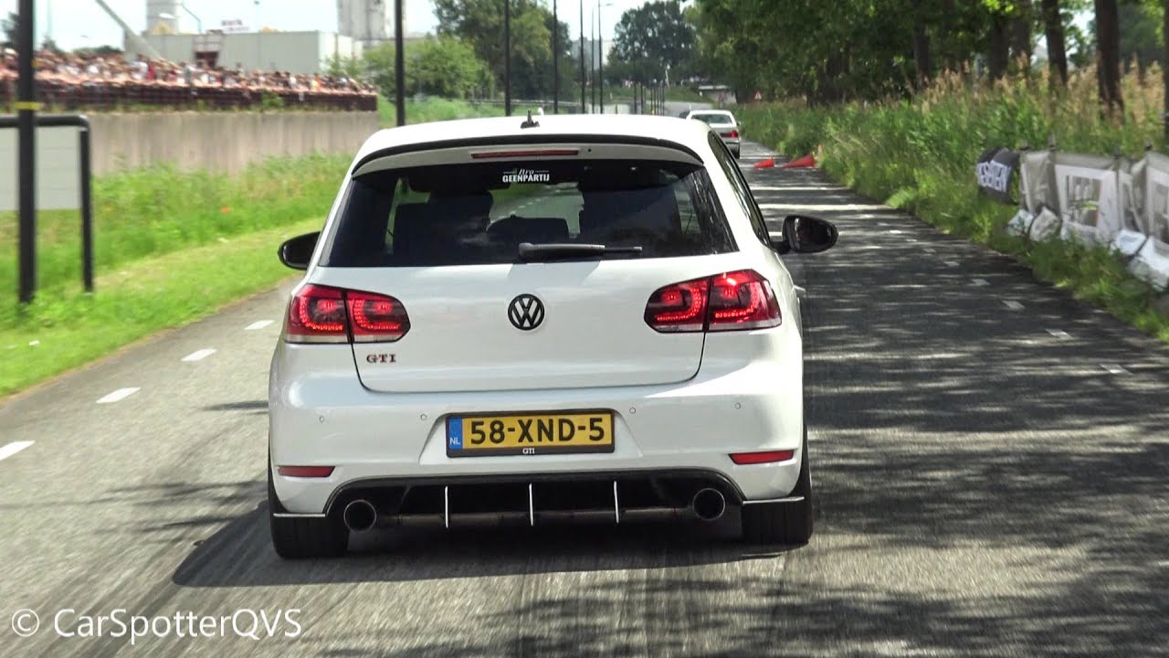 LOUDEST Straight Pipe VW Golf 6 GTI Ever! Revs, Pops and Bangs, Accelerations!