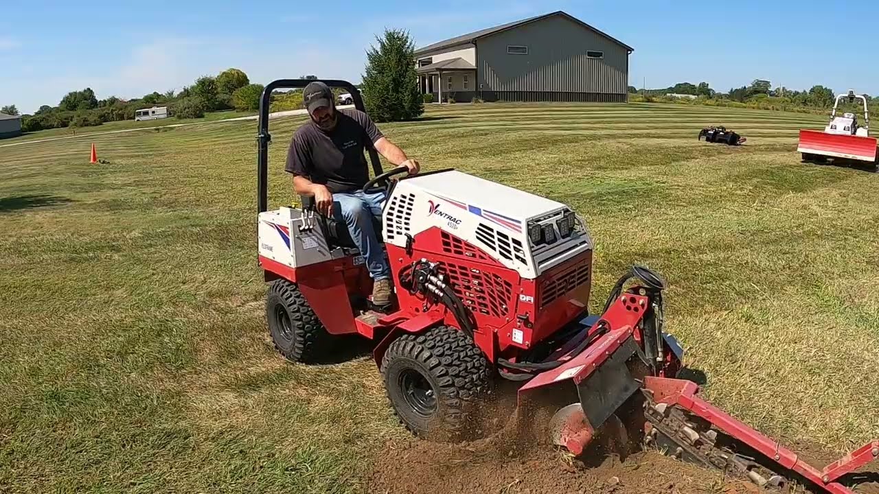 Обзор и работа Ventrac 4520P!