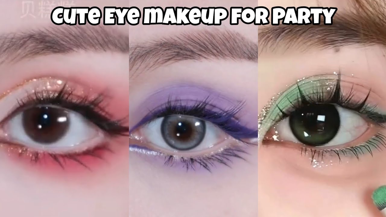 Cute Eye makeup Tutorial for Party | thatglamworld