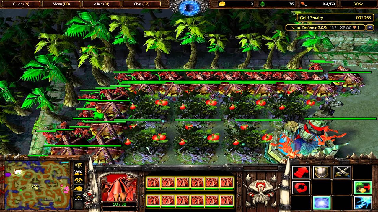 Warcraft 3 TFT - Island Defense #3