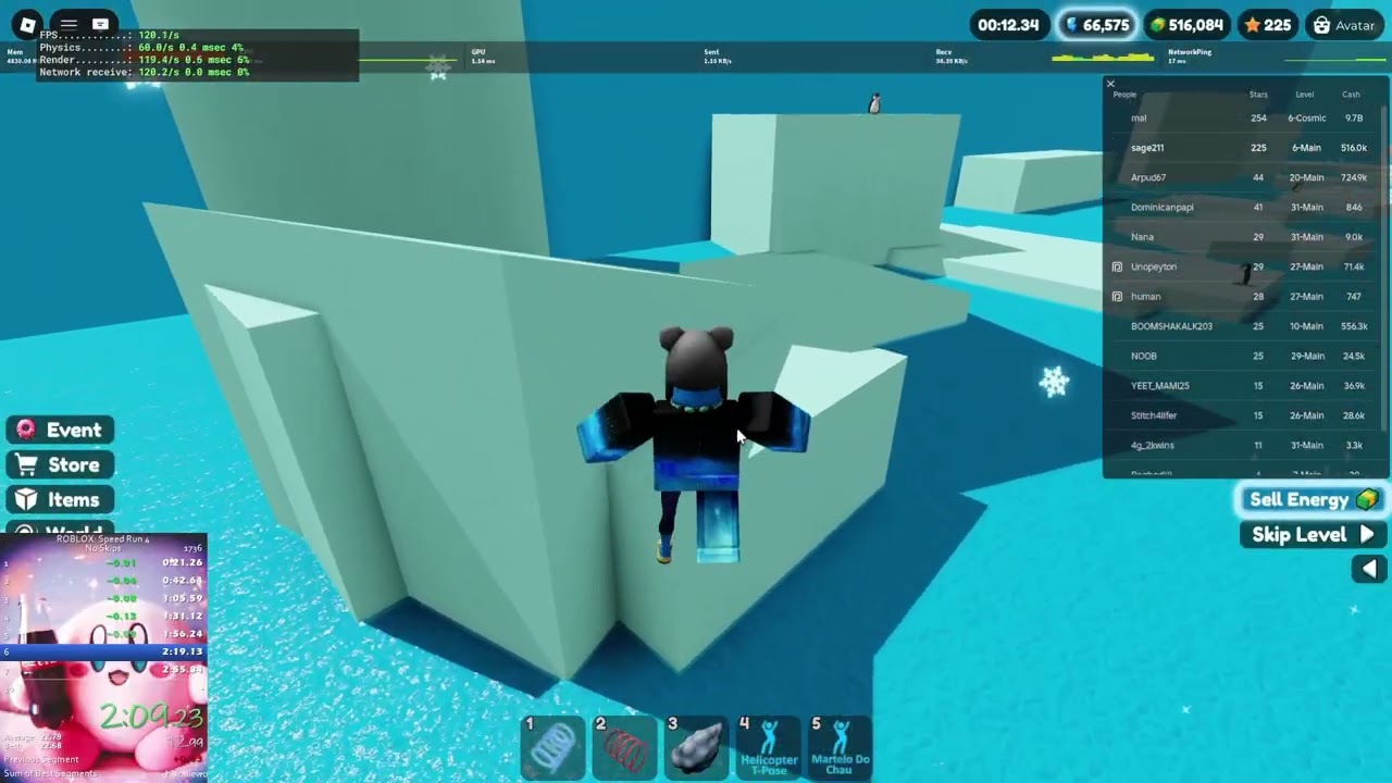 Speed Run 4 - 8 Levels in 3:21.567 [WR]