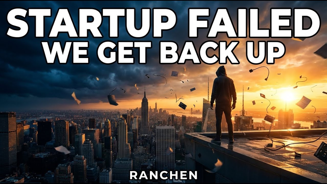 Startup Failed &mdash; We Get Back Up | Ran Chen (Official Lyric Video)