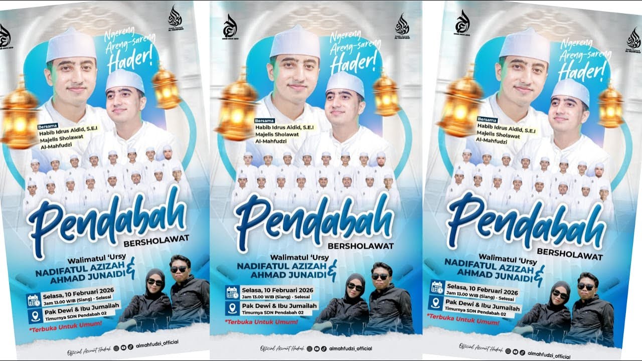 LIVE STREAMING  ::: PENDEBEH BERSHOLAWAT WALIMATUL URSY 