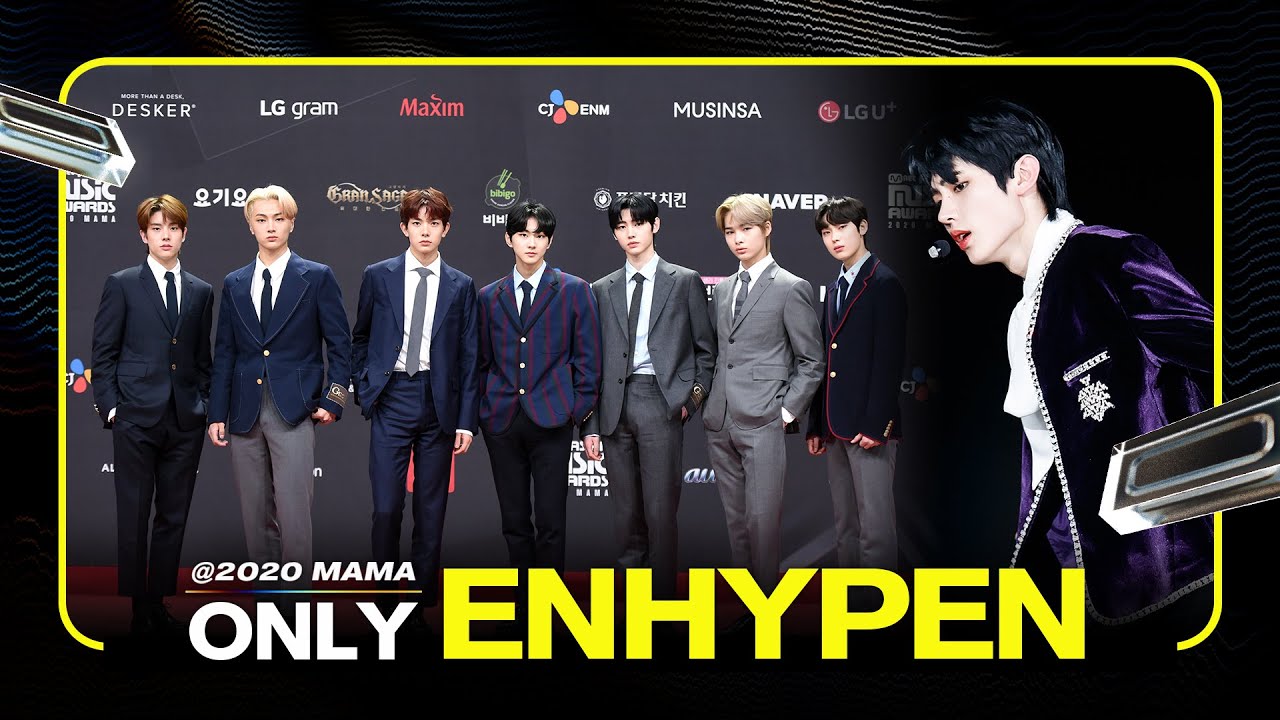 ENHYPEN(엔하이픈) at 2020 MAMA All Moments
