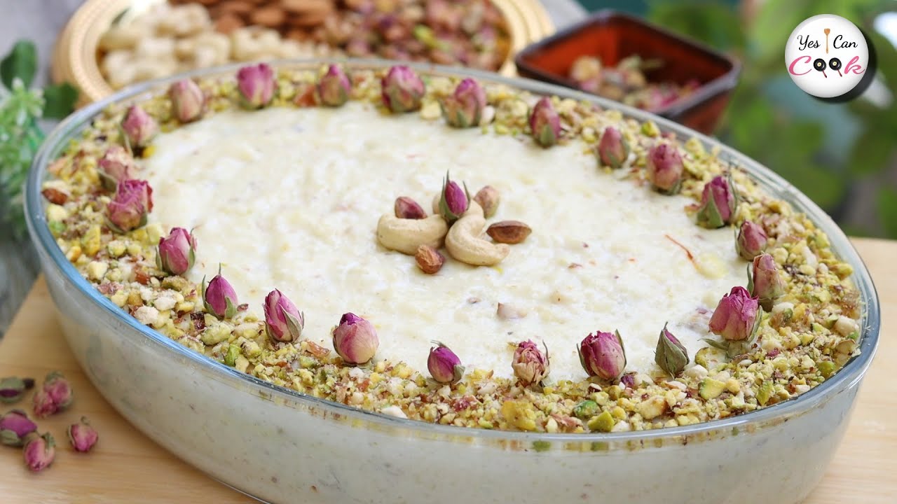 Shahi Kheer Recipe by (YES I CAN COOK)