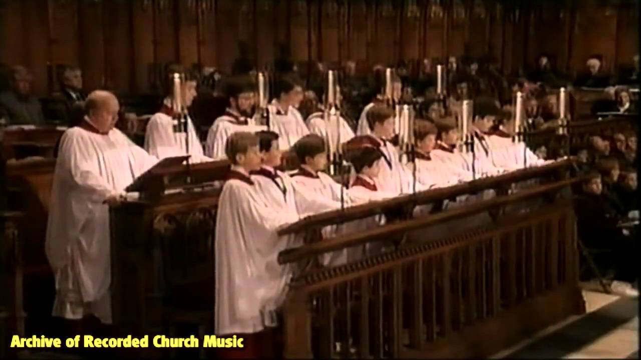 BBC TV Choral Evensong: York Minster 1996 (Philip Moore)