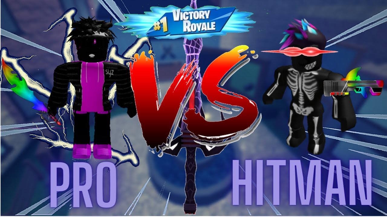 Murder Mystery 2 Pro vs Hitman (#1) | ROBLOX -  Murder Mystery 2