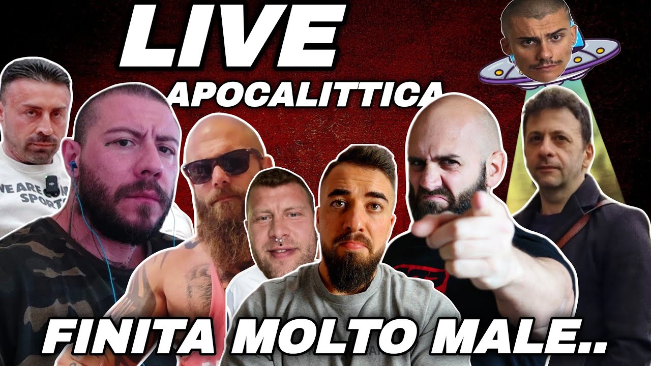 LIVE APOCALITTICA (Finita male) JENA vs DOMINGO, GIOIA, TORMENTO, RISPOLI: Pandemonio Podcast