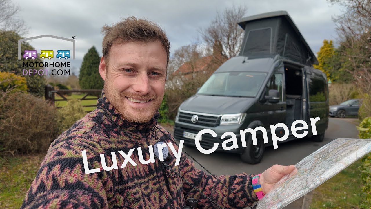 VW Crafter 4 Berth Pop Top Camper Van For Sale