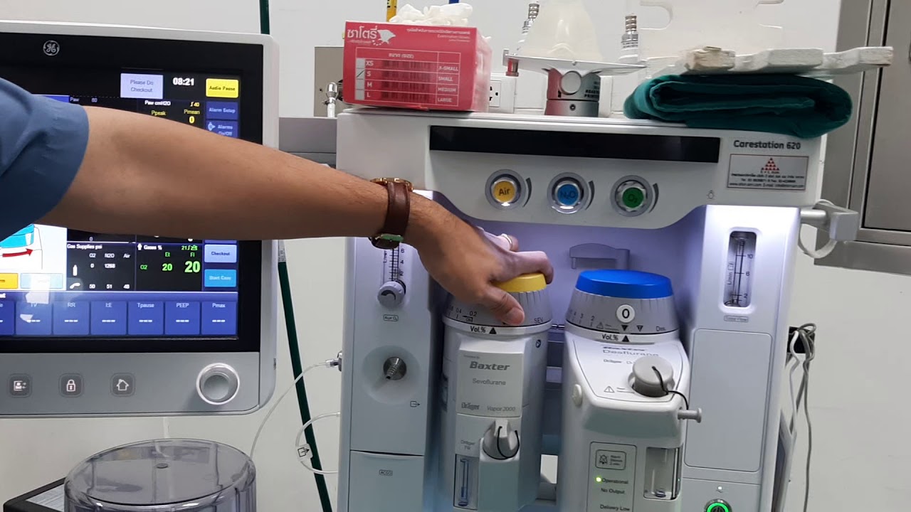 เครื่องดมยาGE Carestation 620