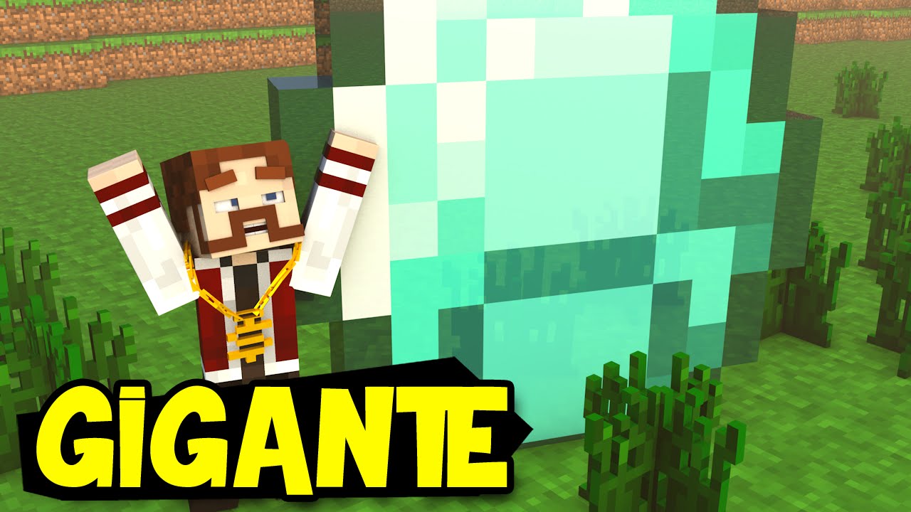 Minecraft: HARDCORE LUCKY BLOCK #2 - DIAMANTE DA SORTE!! :O