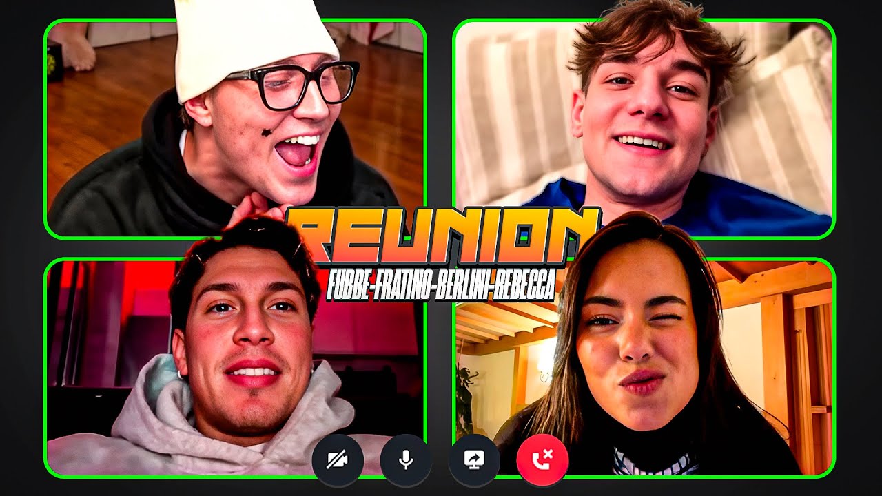 😂Il Rosso,Fubbe,Fratino,Berlini & Rebecca Parziale Finalmente RIUNITI! **CONFUSIONE TOTALE**