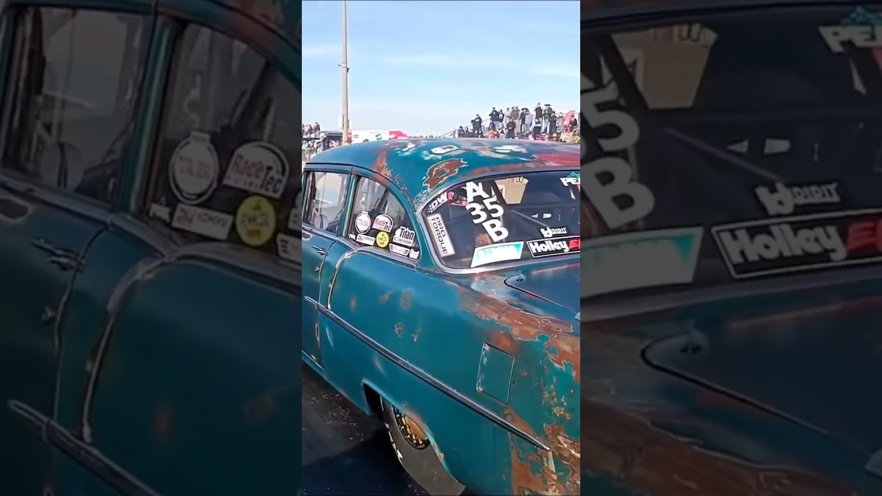 Alex Taylor's 1955 Chevy 6.71 seconds @ 217 MPH