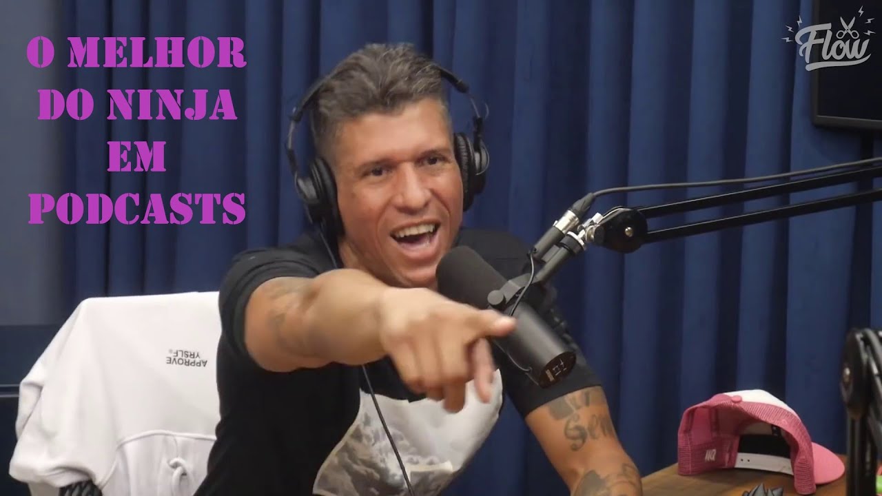 CORTES DO NINJA - MELHORES MOMENTOS DO NINJA EM PODCASTS