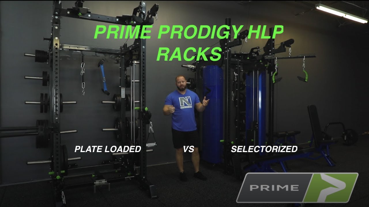 PRIME Prodigy - Selectorized / Plate Loaded HLP Rack Comparison