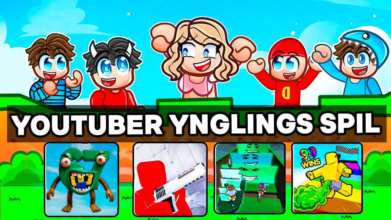 Jeg Spiller YOUTUBERS YNDLINGSSPIL i Roblox!