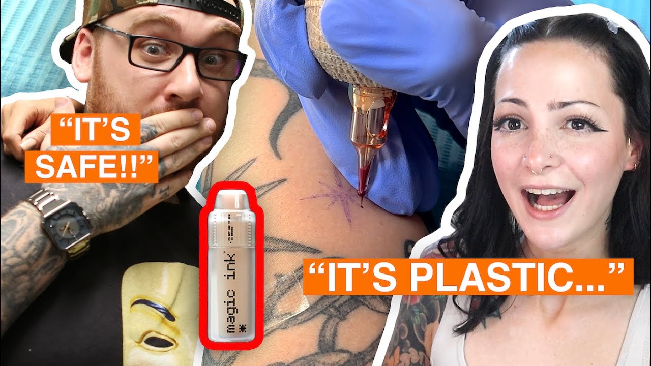 Tattooing Myself with&nbsp;Magic&nbsp;Tattoo&nbsp;Ink