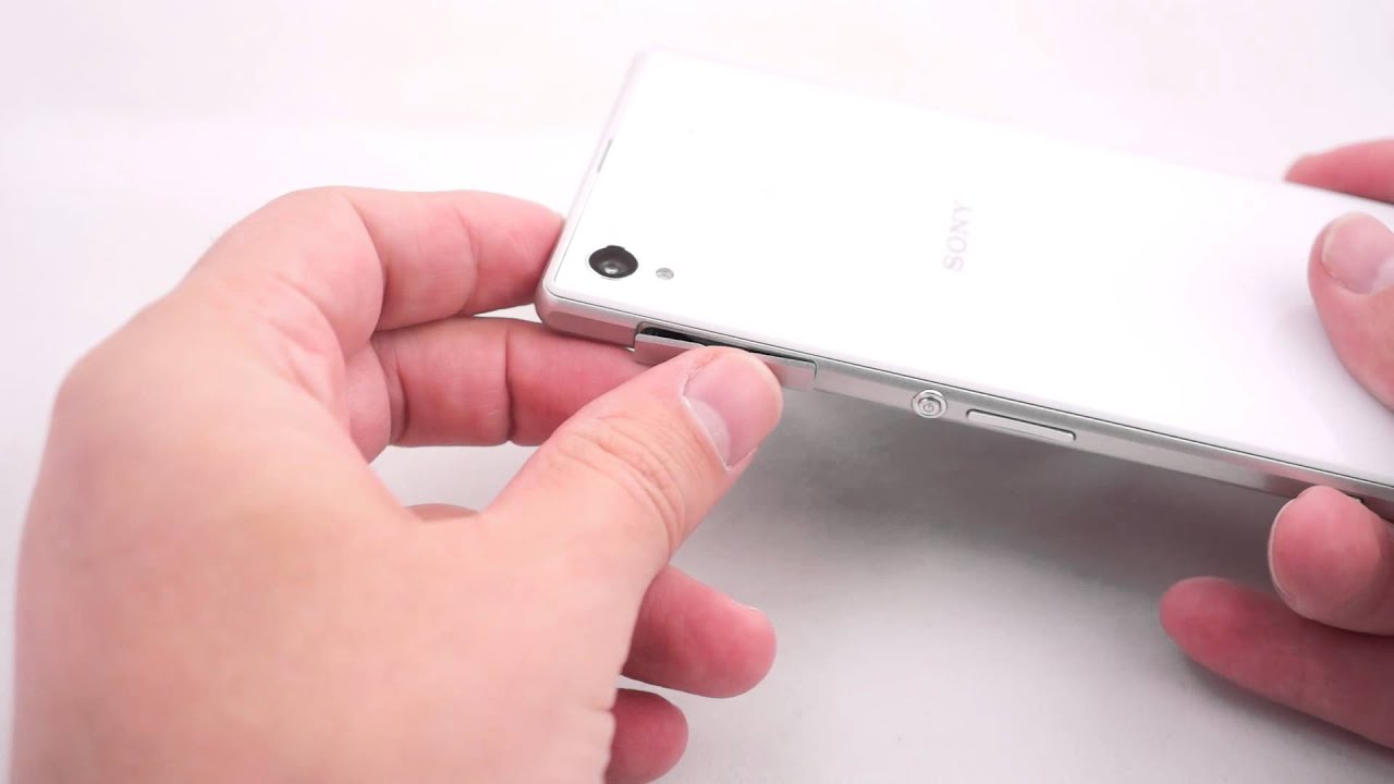 Sony Xperia Z1 SIM i microSD