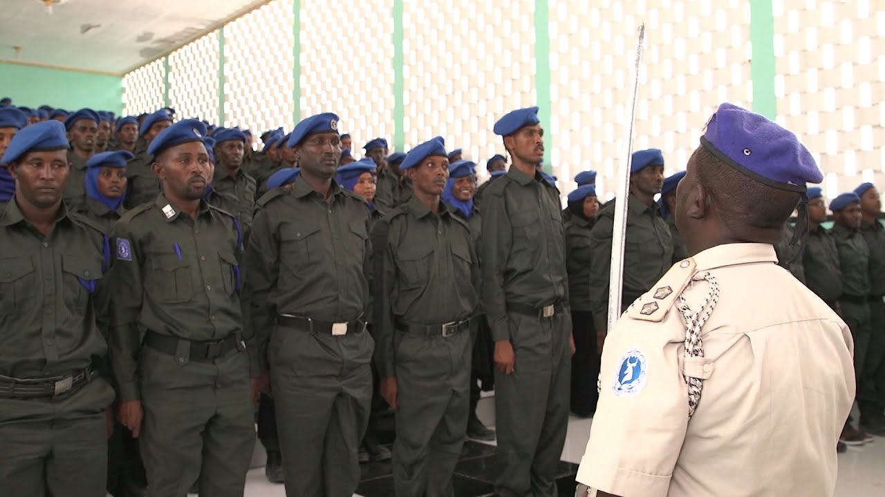 AU conducts training for police officers to serve in Somalia