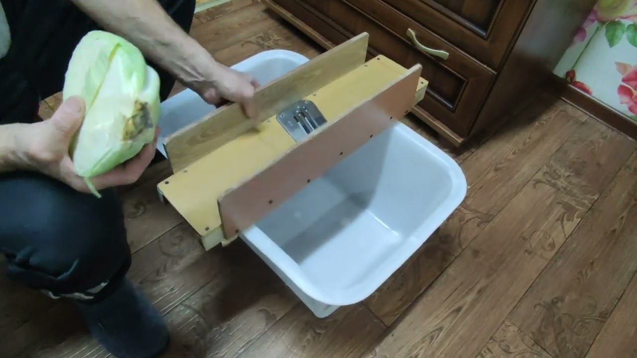 Как сделать ШИНКОВКУ для  КАПУСТЫ.