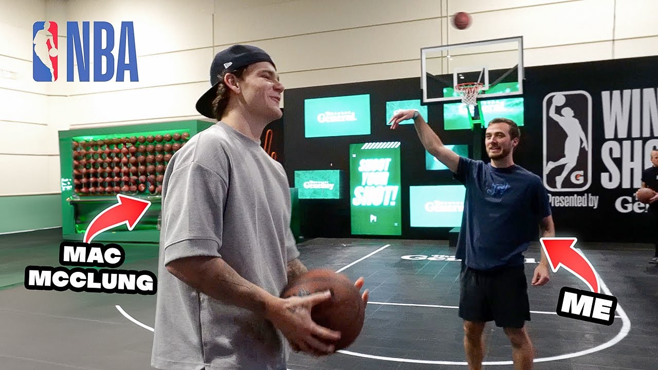 I Taught Mac McClung the Basketball Glitch Shot!