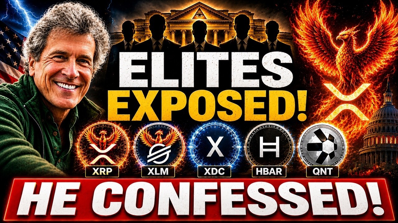 🤯XRP XLM XDC HBAR and QNT Holders! He Worked Directly for the Elite And It's Worse Than You Think!