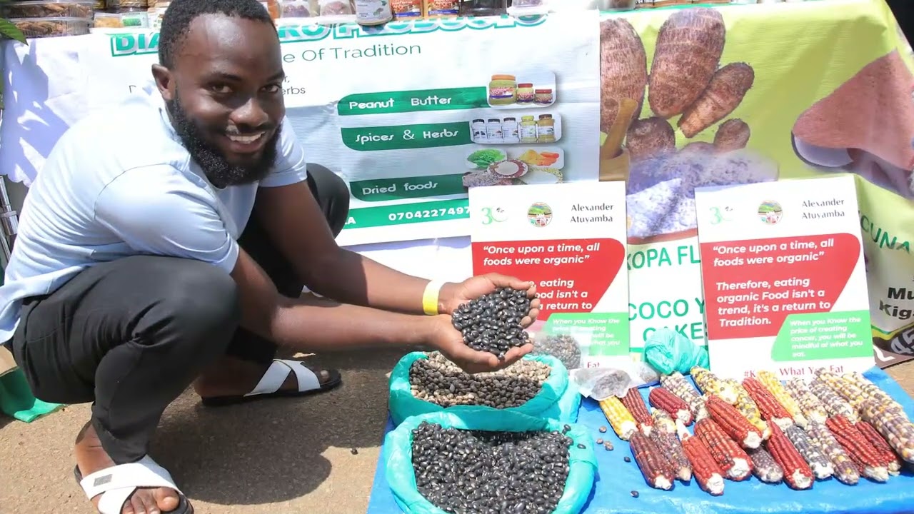 PELUM Uganda Demostrates the Agroecology village at the 9th Harvest Money Expo