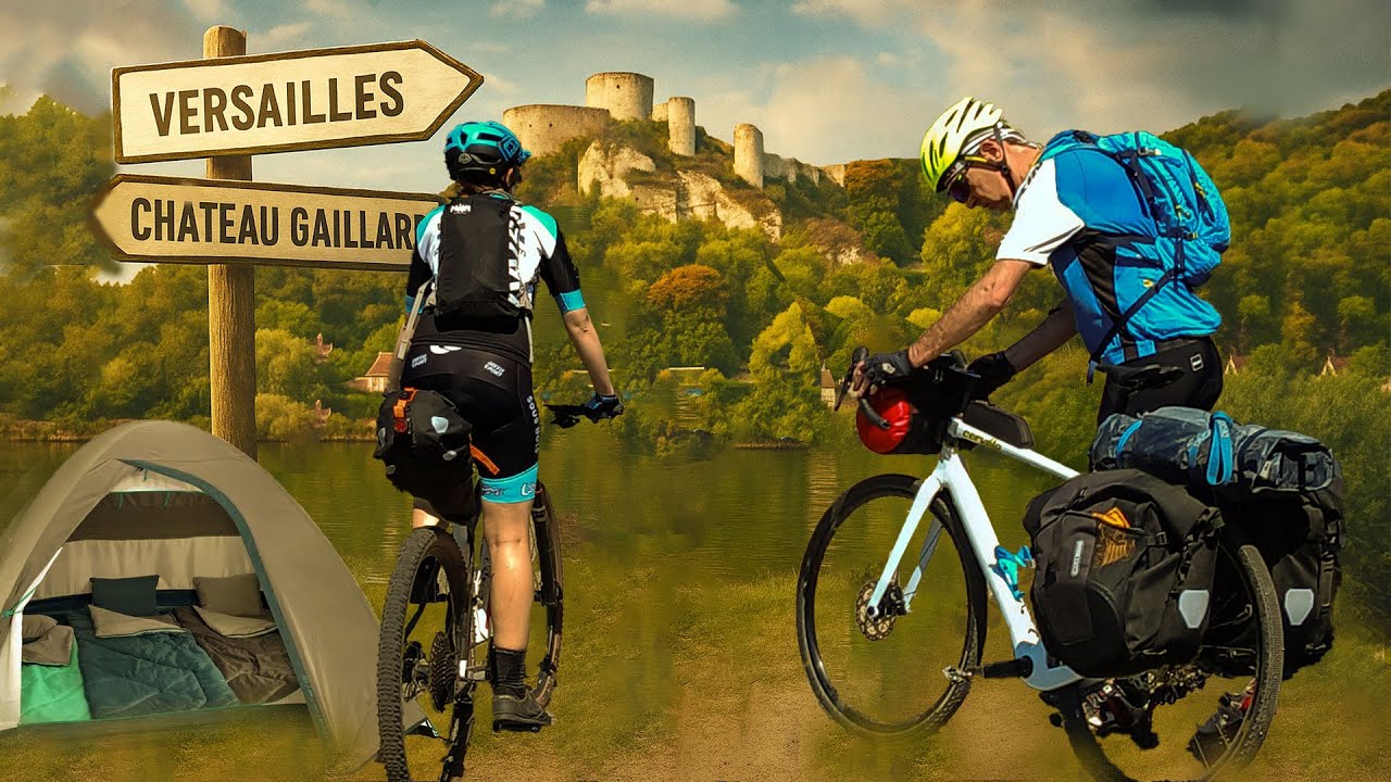 2 jours, 200 km, 1 vélo :  Versailles → Normandie... (épisode 1/2)