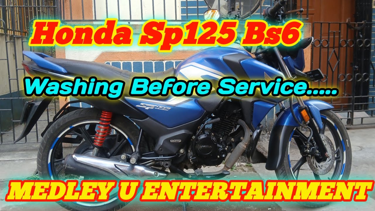 Honda Sp125 bs6 Washing is live