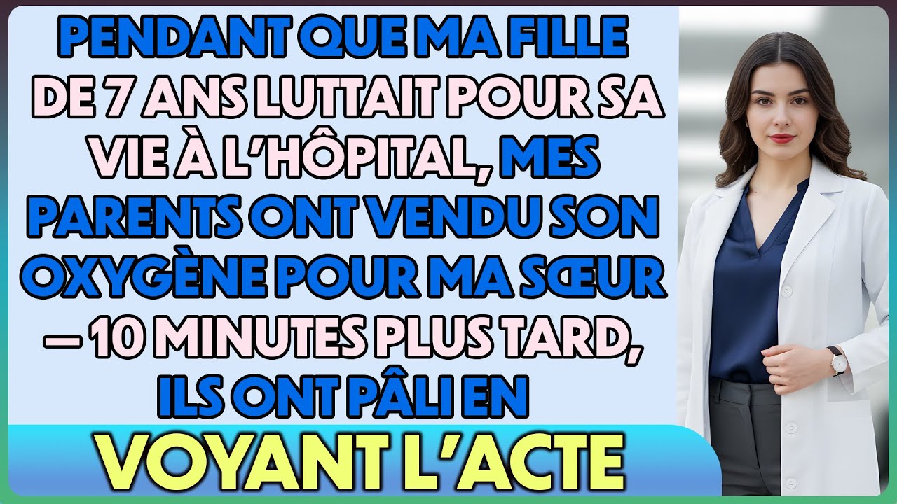 Mes parents ont vendu l’assistance vitale de mon enfant de 7 ans et donné notre chambre