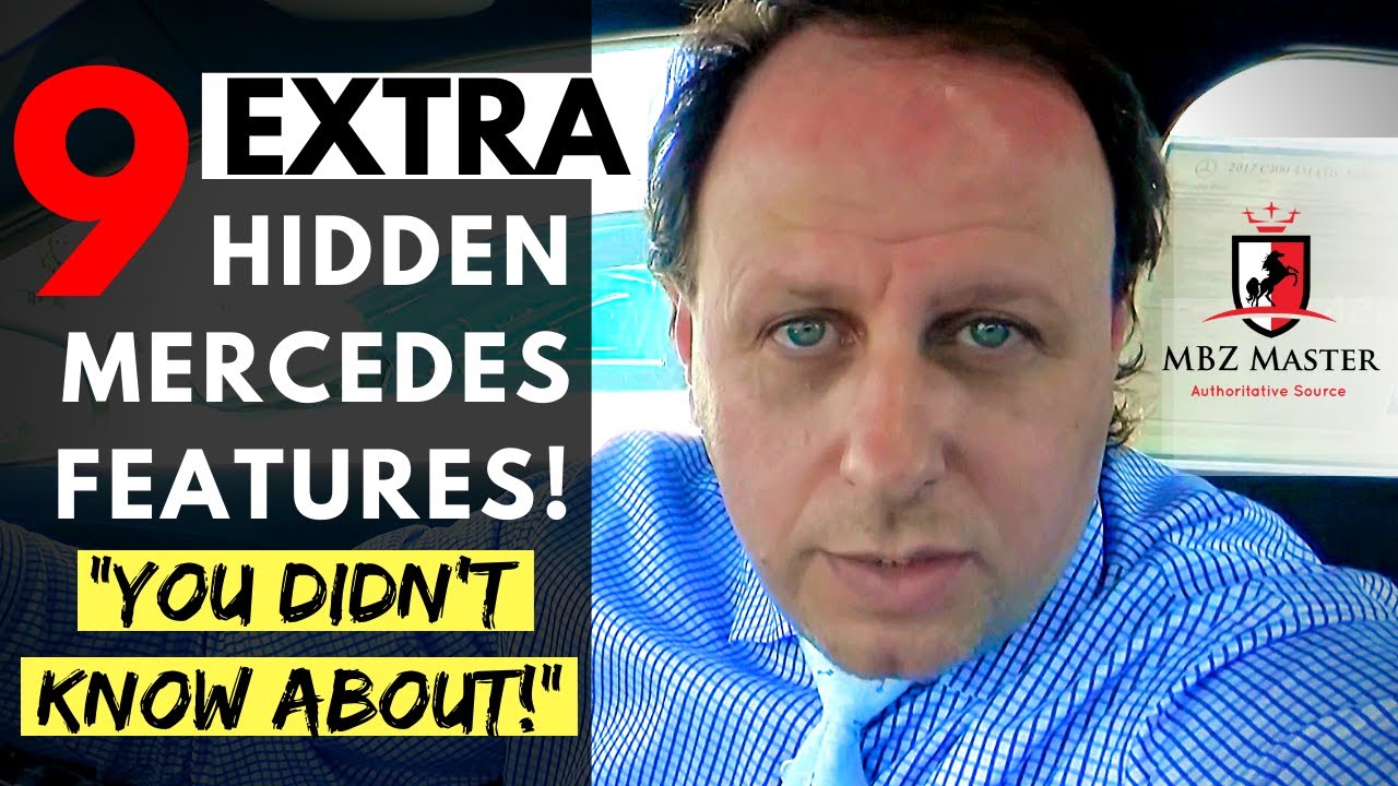 9 Extra Hidden Mercedes Features - You Didn't Know About 🔴 Tips & Tricks!