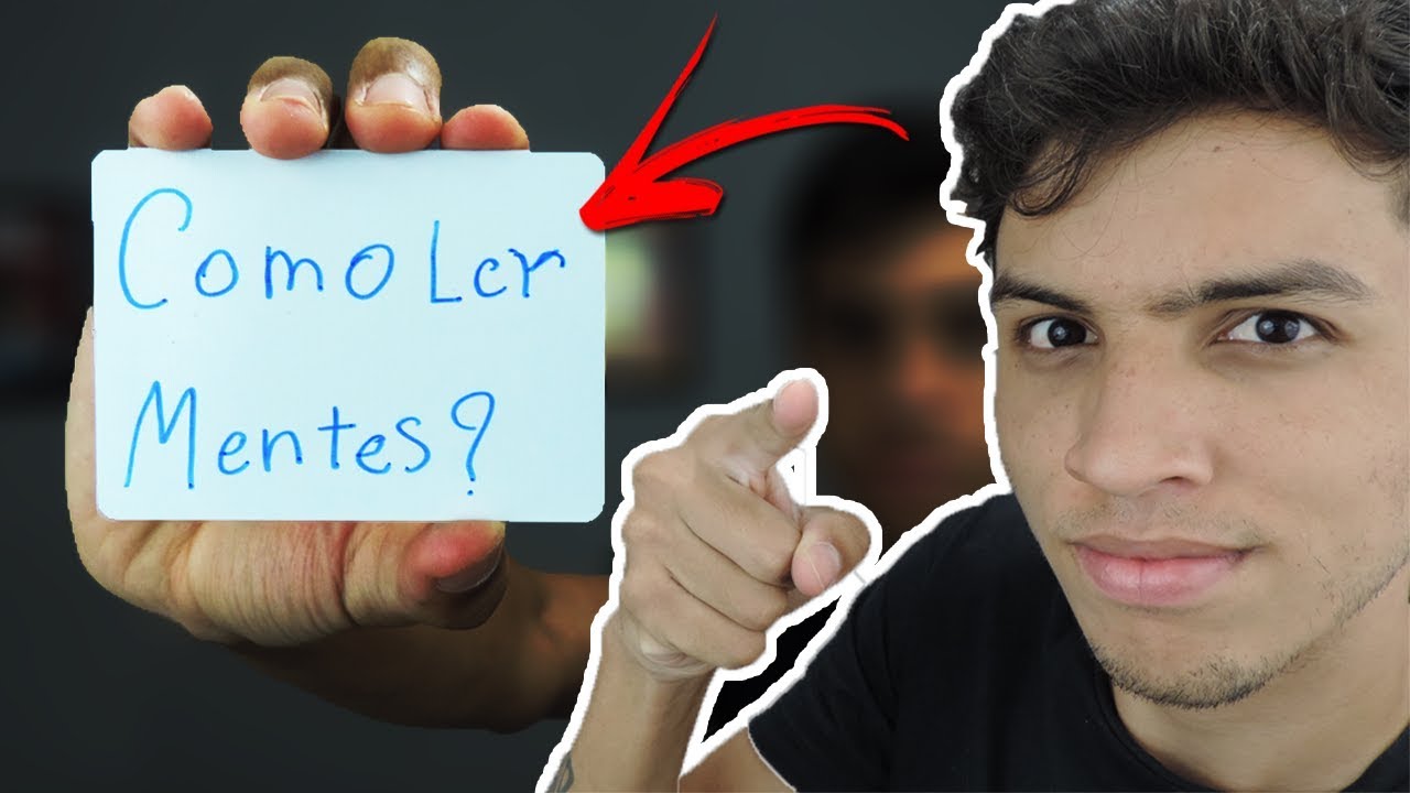 Eu vou LER a SUA MENTE!! Aprenda MÁGICA de MENTALISMO (Tutorial)