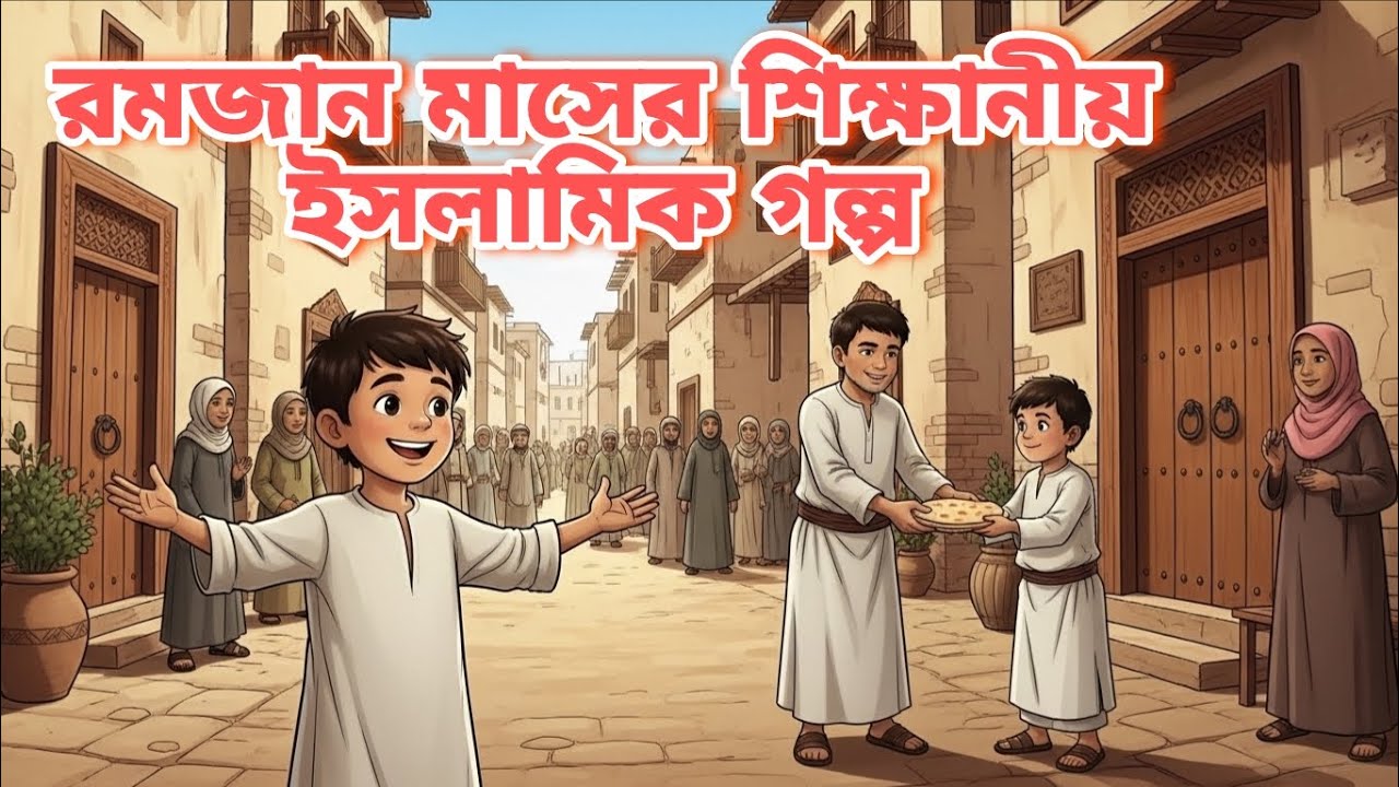 রমজানের শিক্ষানীয় ইসলামিক গল্প।#viral #islamicvideo #islamiccartoon #ramadanstory #islamictalesbd