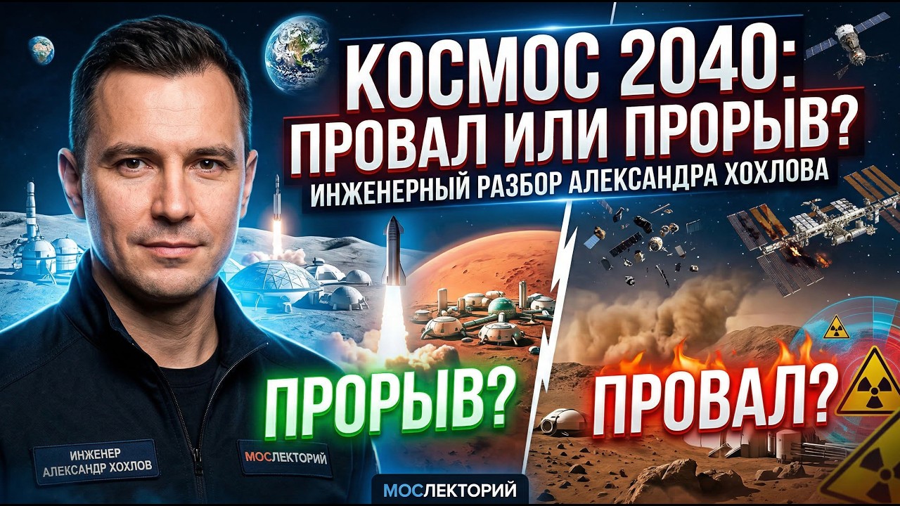 Космонавтика 2026: Инженерный взгляд на будущее. Александр Хохлов