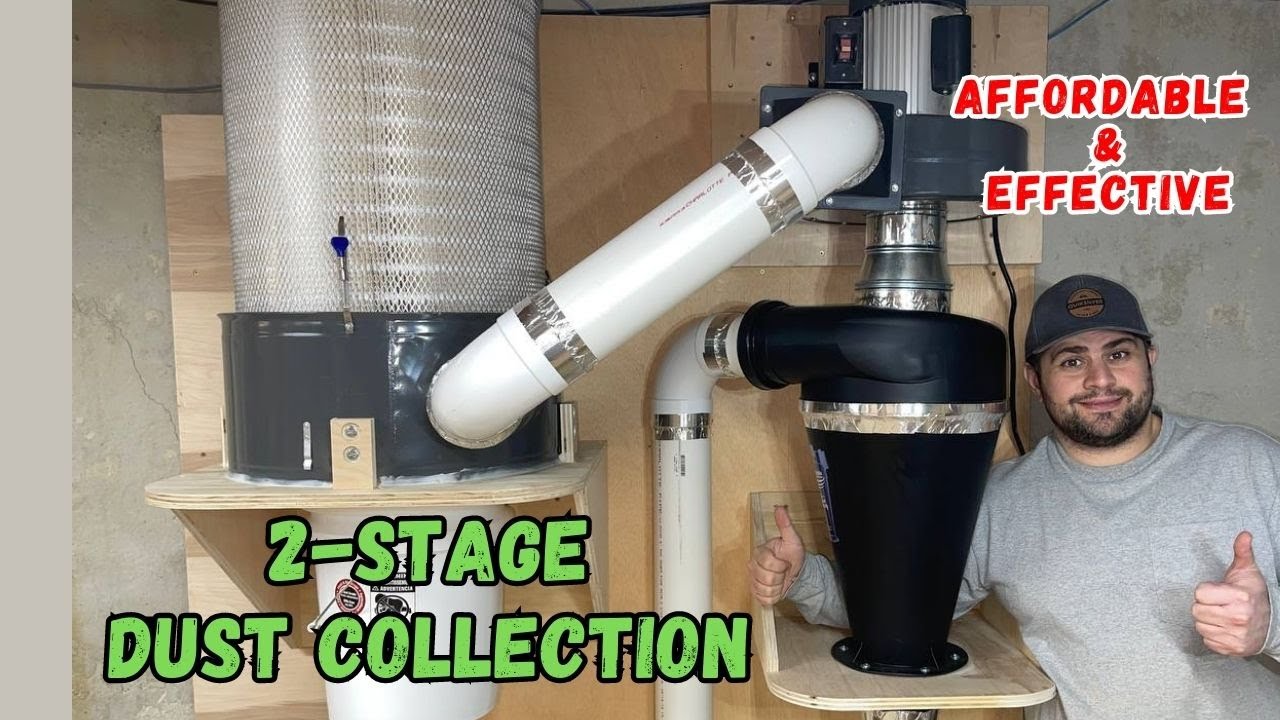 Improving The Air Quality of My Shop (Part 1) | Two-Stage Dust Collection