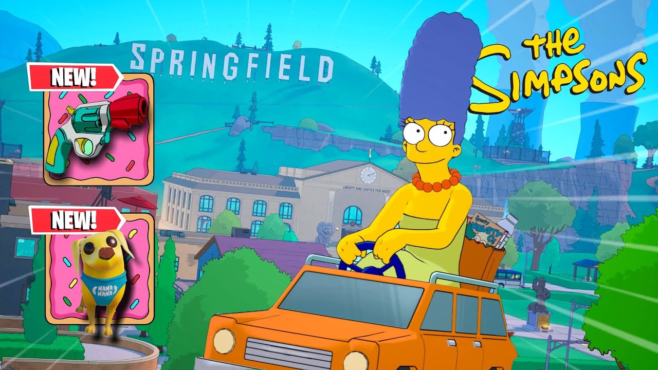 NEW Fortnite Simpsons Season & Map is INSANE!
