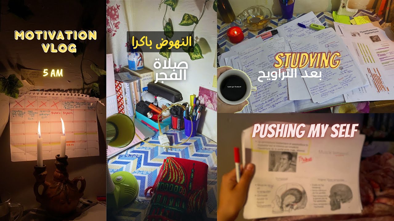 💔وَ أخيرا إسترجعت شغفي ✨🥹يوميات طالبة تسعى جاهدة ان تصبح أفضل- طالبة طب