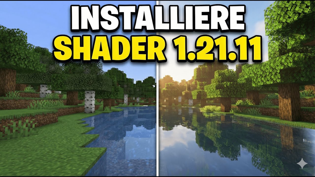 Wie man Shader für Minecraft 1.21.11 installiert