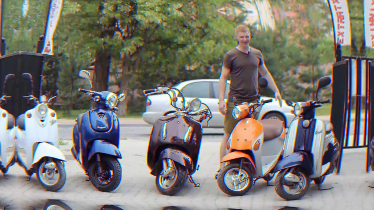 Топ 5 ретро скутеров Yamaha-Honda-Suzuki