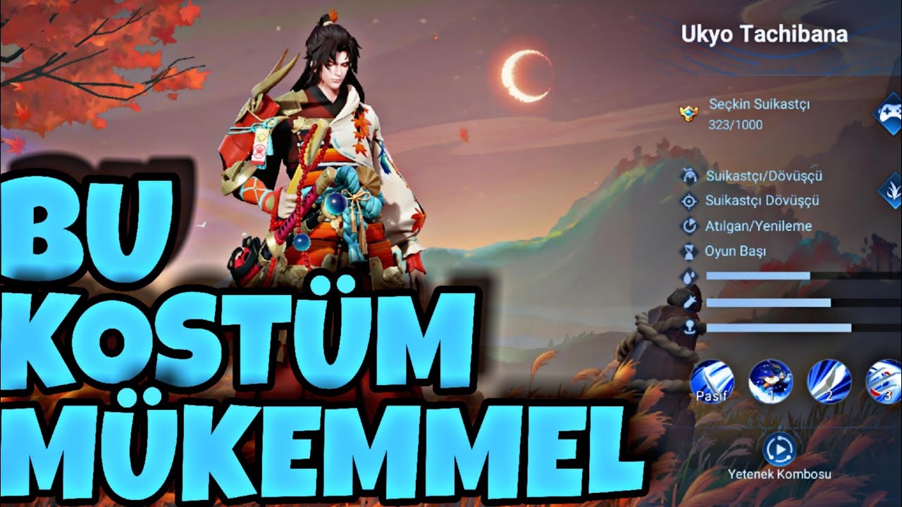 UKYO TACHİBANA YENİ KÖSTÜM İLE YOK EDİYORUZ / HONOR OF KINGS