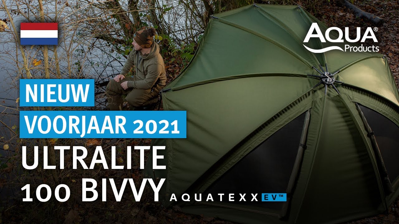 AQUA Ultralite 100 Bivvy EV 1.0 Infographic - NL