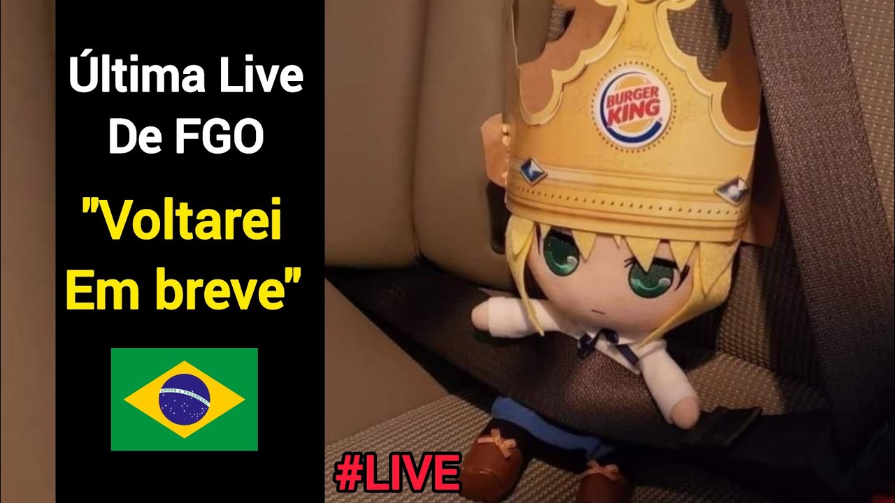 Ultima Live será de FGO | Live Jogando Fate Grand Order