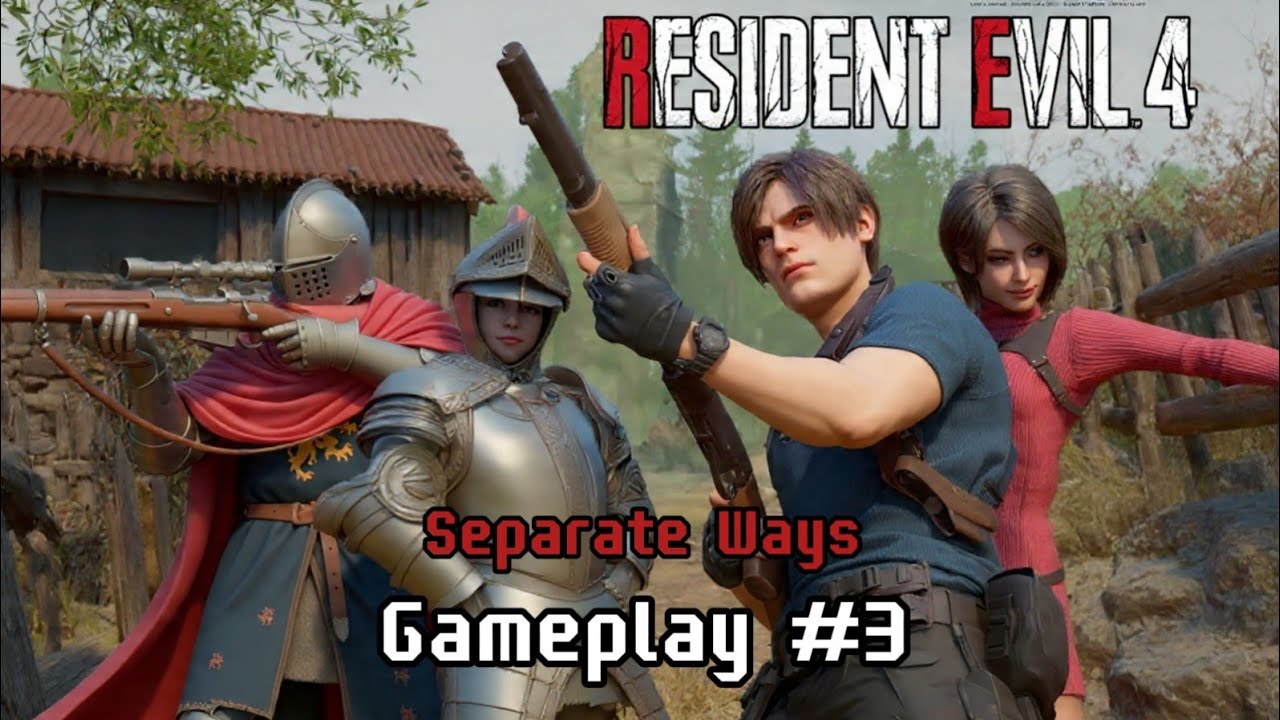 Resident Evil 4 Separete Ways Remake Gameplay Comentada #3