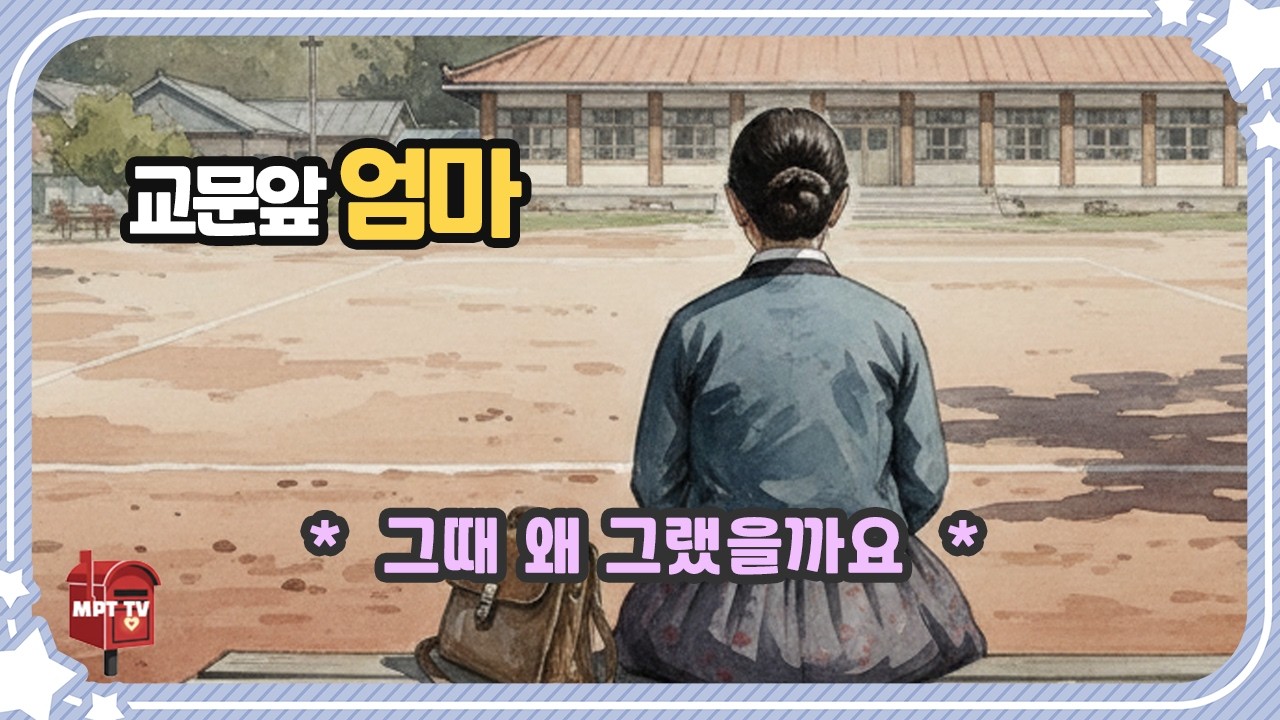 교문 앞 엄마 fhd #트로트신곡  #감성트로트 • 엄마가 학교에 오던 날, 나는 왜 그리 못됐을까.