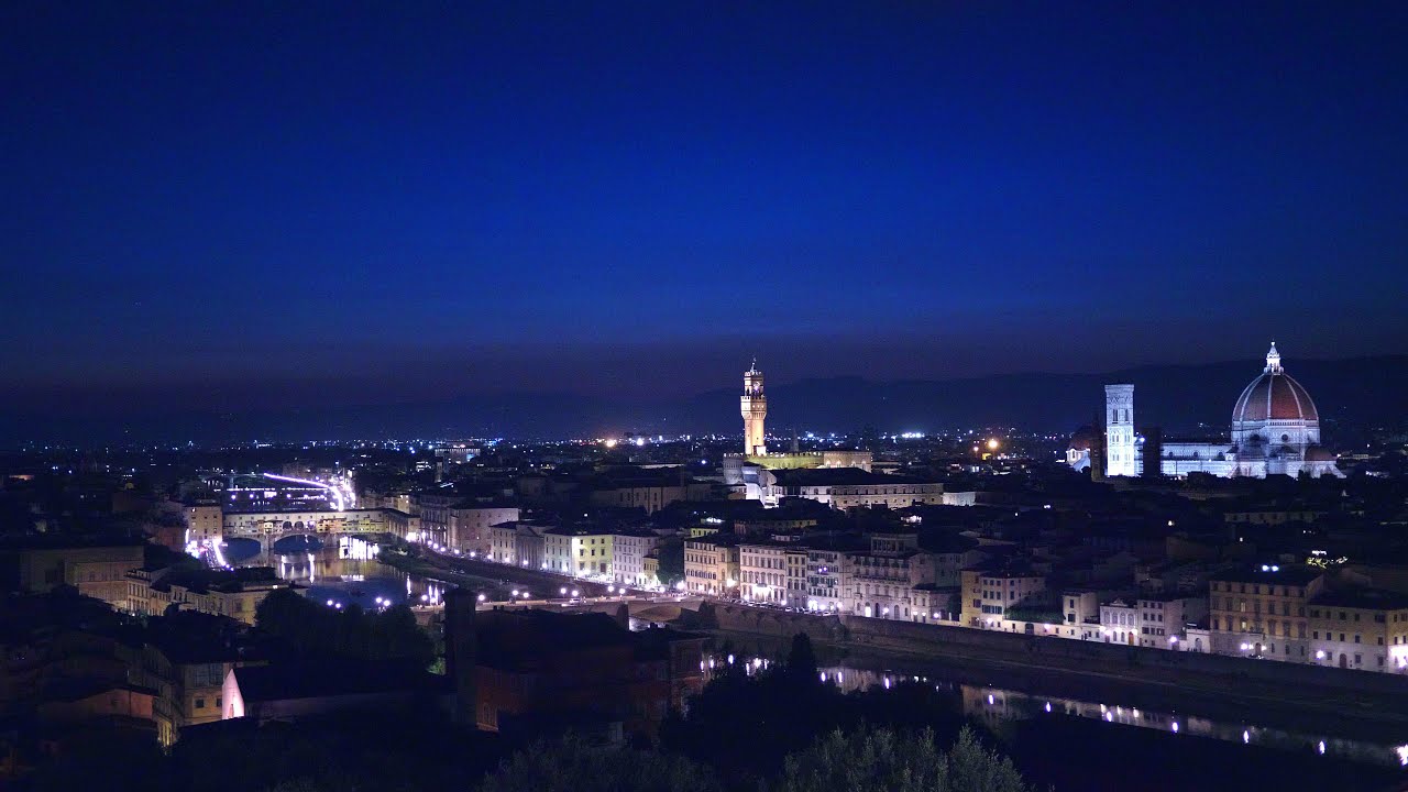 🇮🇹 Florence by night, Italy (IT), 2021, 30 min,  static view